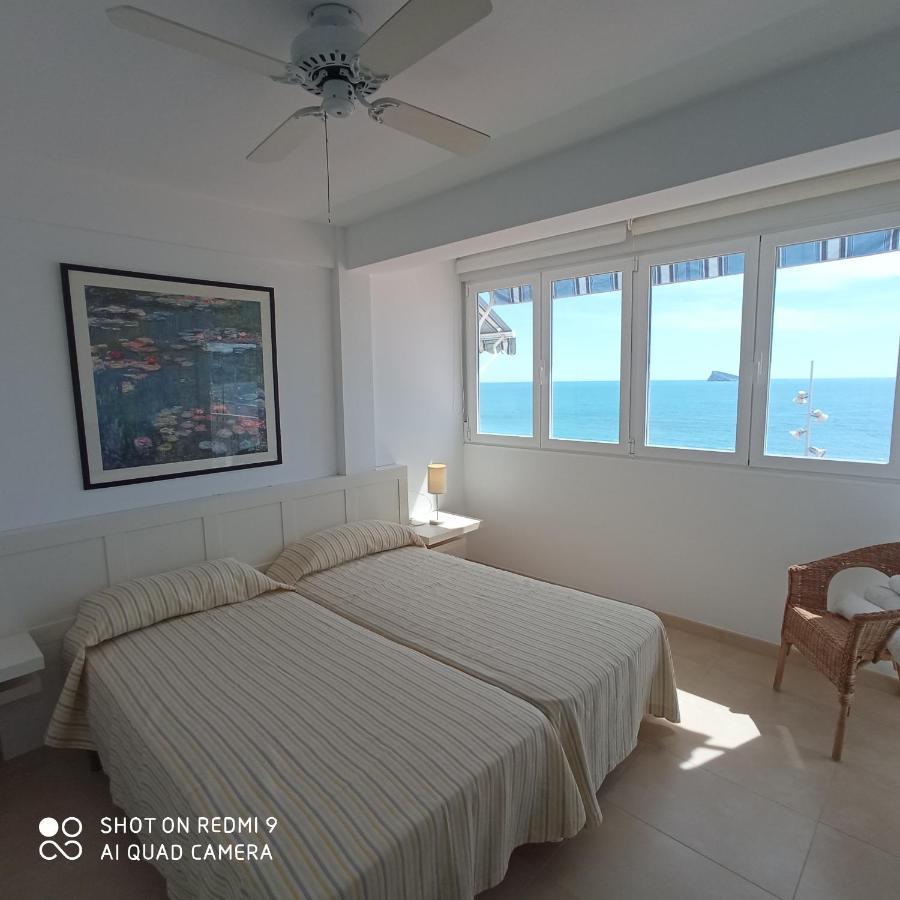 Espectacular Apartamento En 1ª Linea De Playa Apartment เบนิดอร์ม ภายนอก รูปภาพ